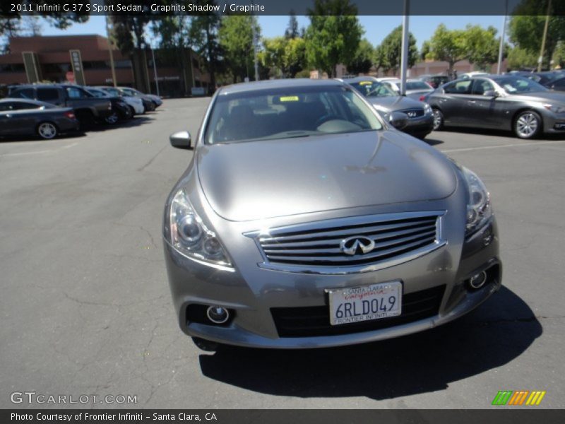 Graphite Shadow / Graphite 2011 Infiniti G 37 S Sport Sedan