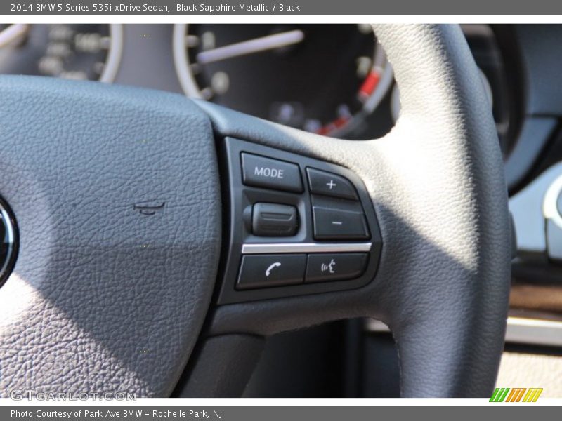 Black Sapphire Metallic / Black 2014 BMW 5 Series 535i xDrive Sedan