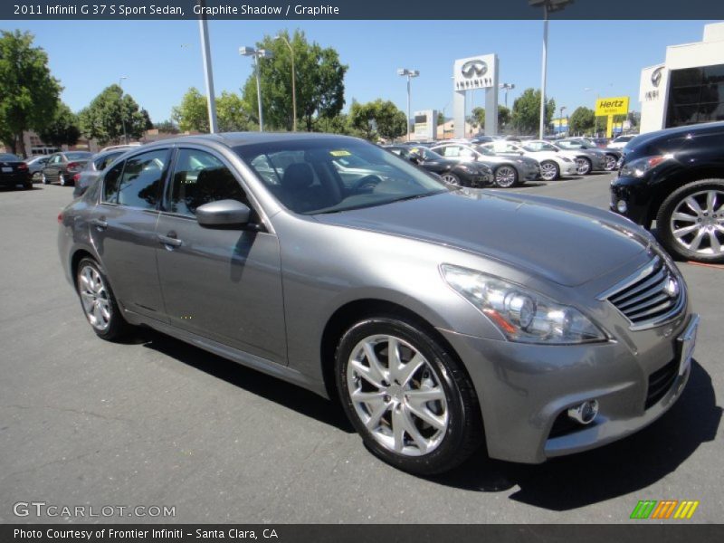 Graphite Shadow / Graphite 2011 Infiniti G 37 S Sport Sedan
