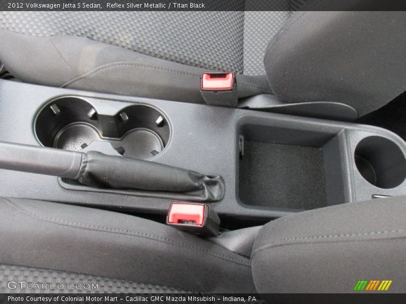 Reflex Silver Metallic / Titan Black 2012 Volkswagen Jetta S Sedan