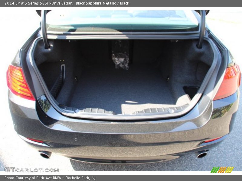 Black Sapphire Metallic / Black 2014 BMW 5 Series 535i xDrive Sedan