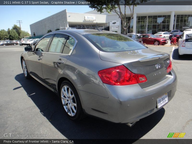 Graphite Shadow / Graphite 2011 Infiniti G 37 S Sport Sedan
