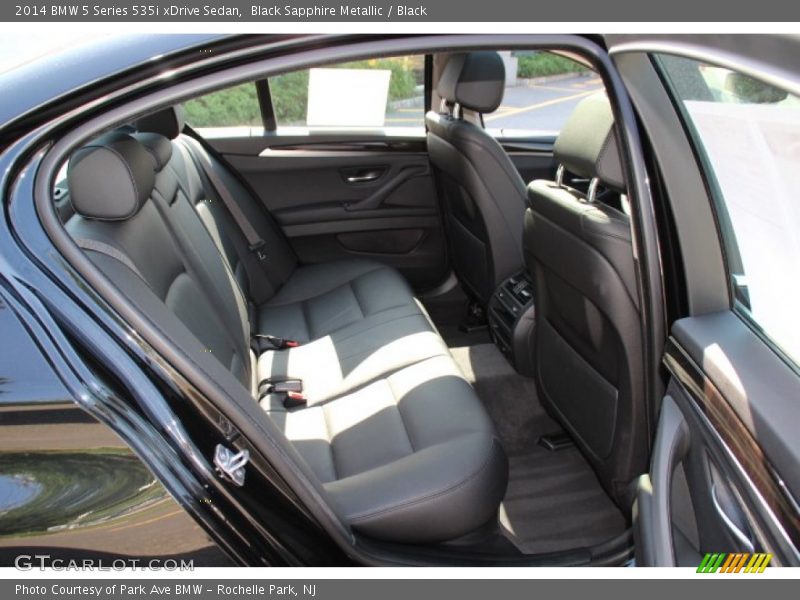 Black Sapphire Metallic / Black 2014 BMW 5 Series 535i xDrive Sedan