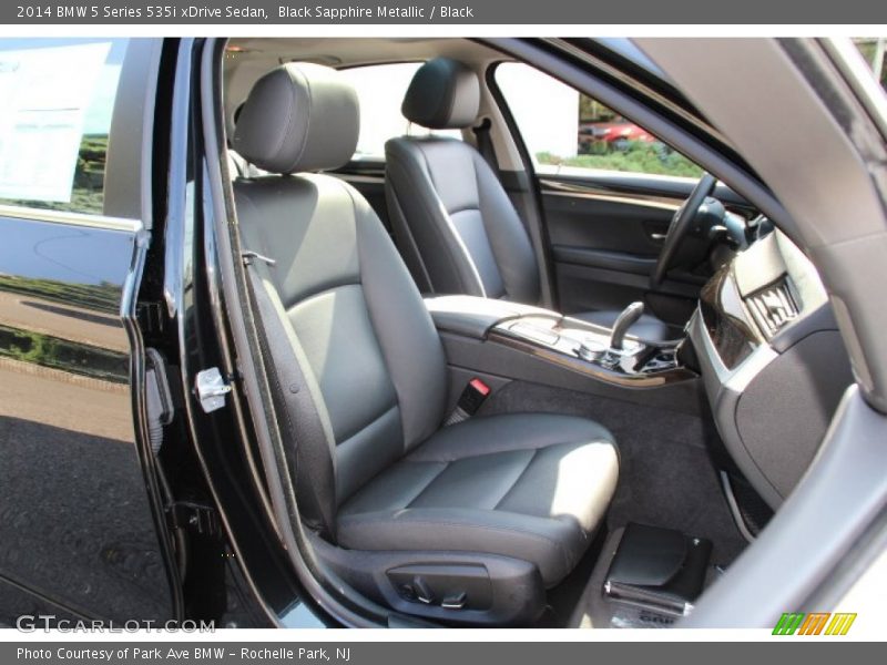 Black Sapphire Metallic / Black 2014 BMW 5 Series 535i xDrive Sedan