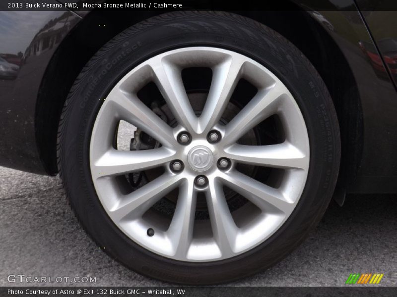 Mocha Bronze Metallic / Cashmere 2013 Buick Verano FWD