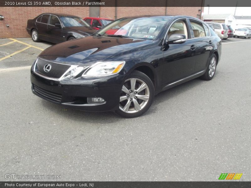 Obsidian Black / Parchment 2010 Lexus GS 350 AWD