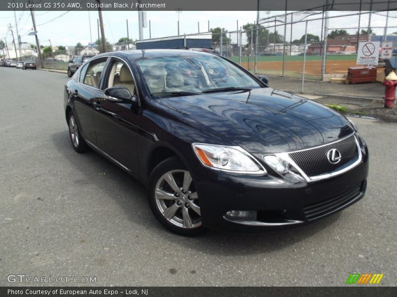 Obsidian Black / Parchment 2010 Lexus GS 350 AWD