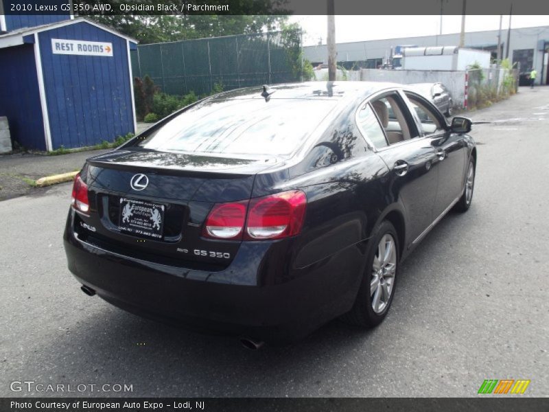 Obsidian Black / Parchment 2010 Lexus GS 350 AWD