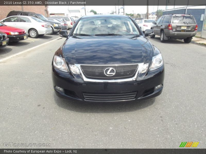 Obsidian Black / Parchment 2010 Lexus GS 350 AWD