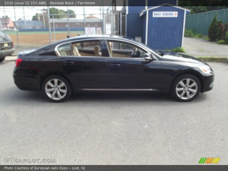 Obsidian Black / Parchment 2010 Lexus GS 350 AWD