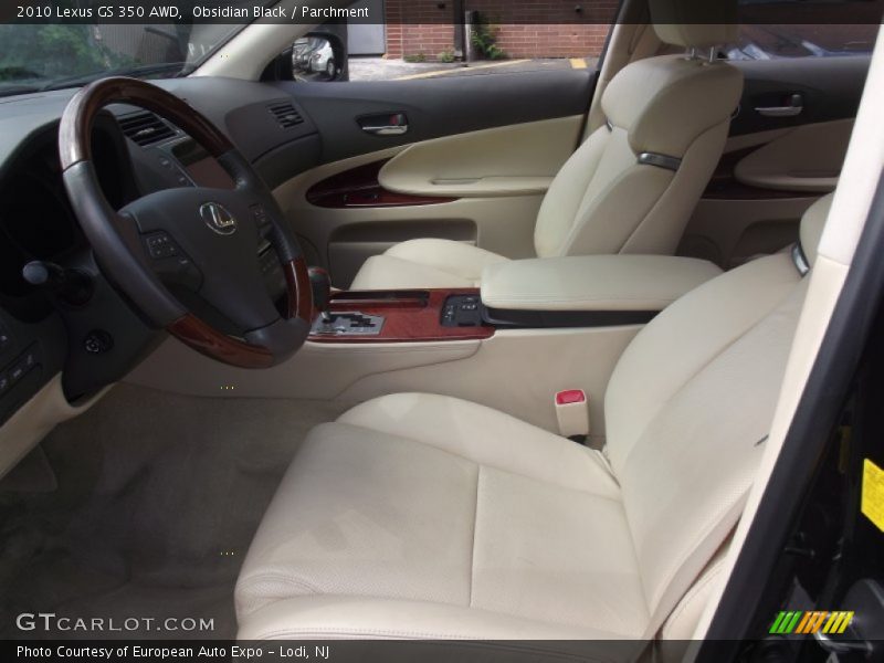 Obsidian Black / Parchment 2010 Lexus GS 350 AWD