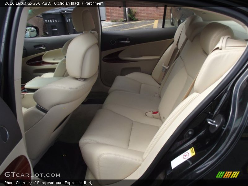 Obsidian Black / Parchment 2010 Lexus GS 350 AWD
