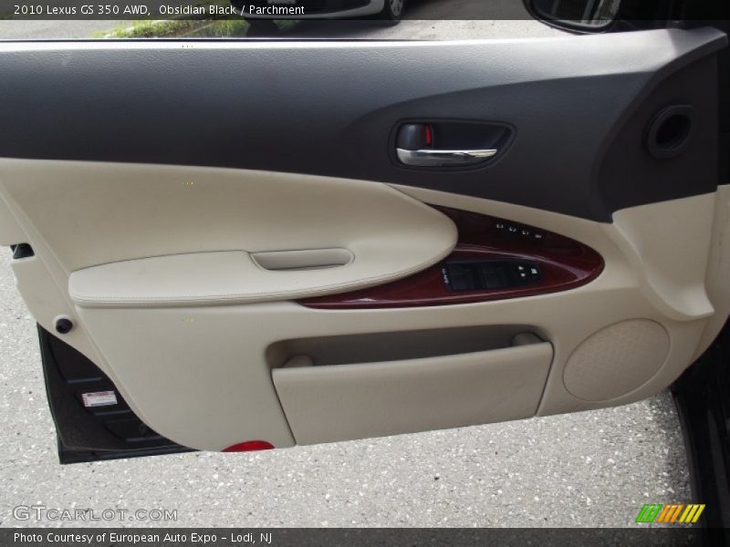 Obsidian Black / Parchment 2010 Lexus GS 350 AWD
