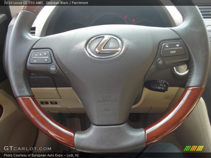 Obsidian Black / Parchment 2010 Lexus GS 350 AWD