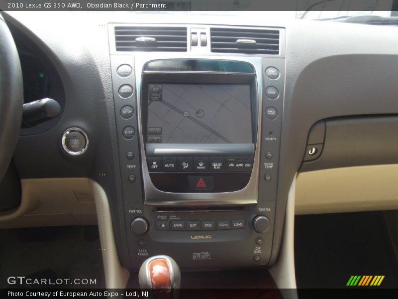 Obsidian Black / Parchment 2010 Lexus GS 350 AWD