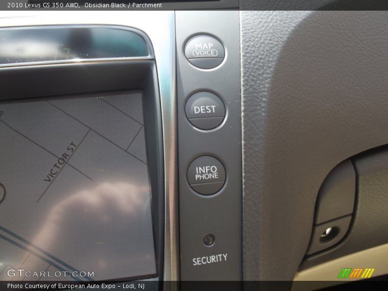 Obsidian Black / Parchment 2010 Lexus GS 350 AWD