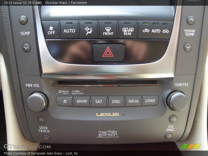 Obsidian Black / Parchment 2010 Lexus GS 350 AWD