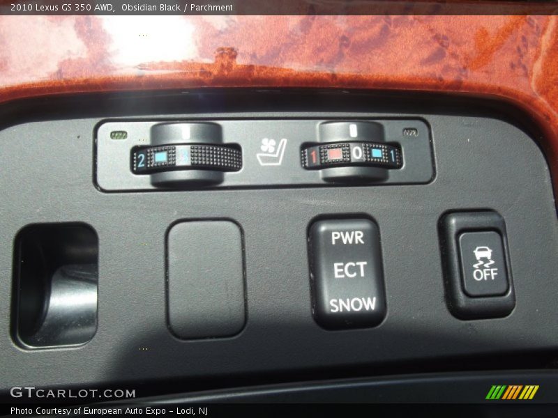 Obsidian Black / Parchment 2010 Lexus GS 350 AWD