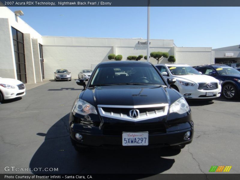 Nighthawk Black Pearl / Ebony 2007 Acura RDX Technology