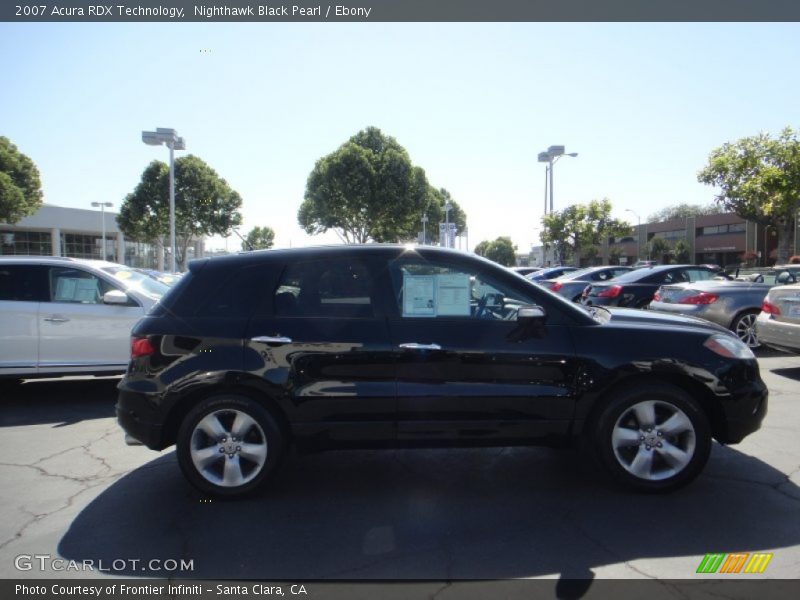 Nighthawk Black Pearl / Ebony 2007 Acura RDX Technology