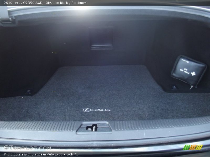 Obsidian Black / Parchment 2010 Lexus GS 350 AWD