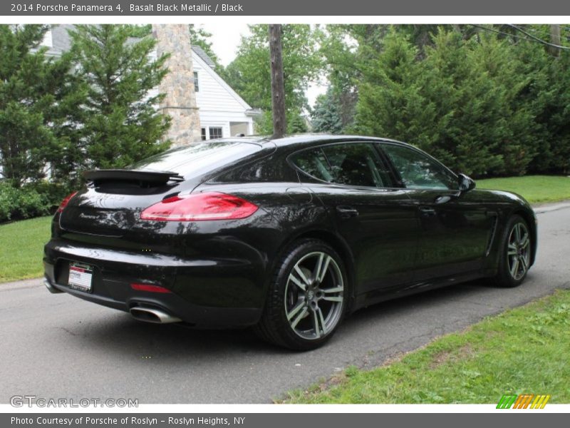 Basalt Black Metallic / Black 2014 Porsche Panamera 4