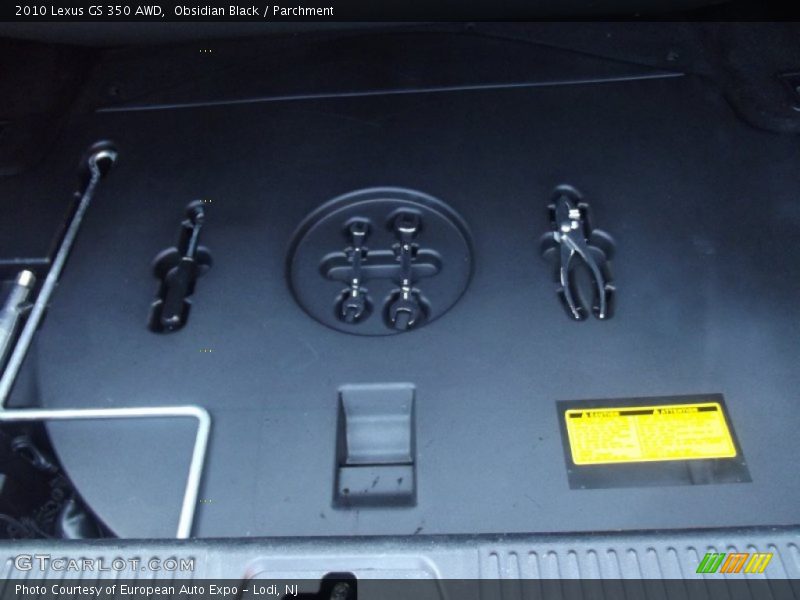 Obsidian Black / Parchment 2010 Lexus GS 350 AWD