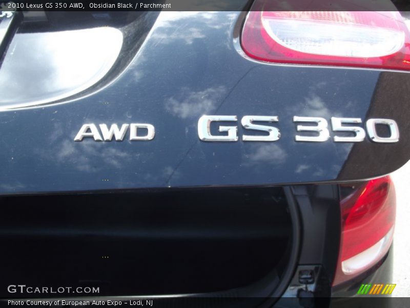 Obsidian Black / Parchment 2010 Lexus GS 350 AWD