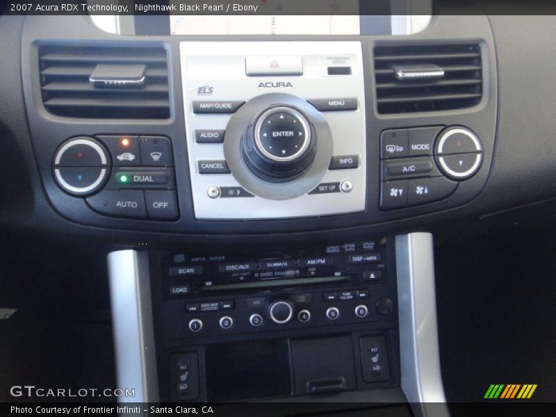 Nighthawk Black Pearl / Ebony 2007 Acura RDX Technology