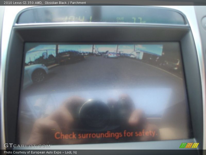 Obsidian Black / Parchment 2010 Lexus GS 350 AWD