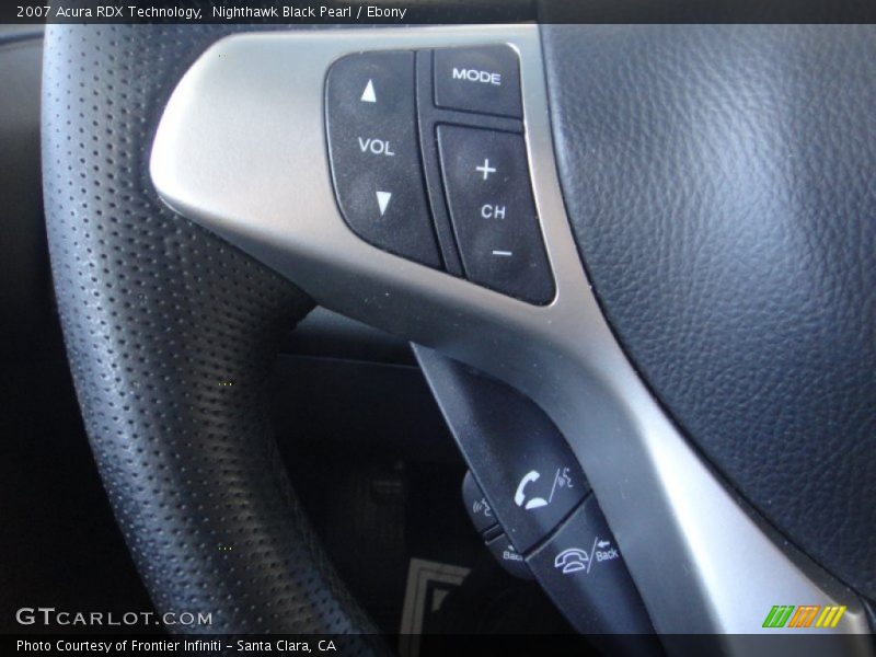 Nighthawk Black Pearl / Ebony 2007 Acura RDX Technology