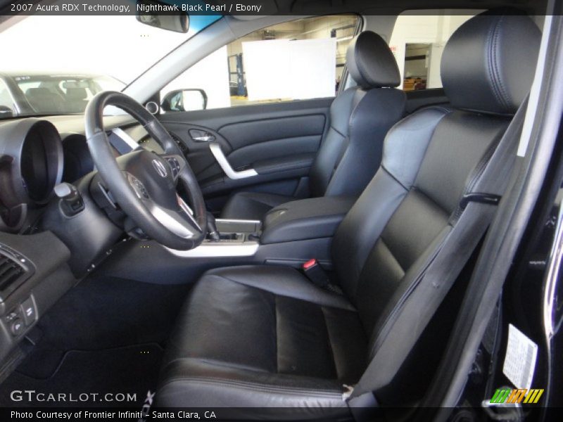 Nighthawk Black Pearl / Ebony 2007 Acura RDX Technology
