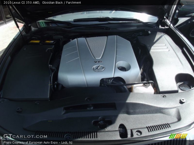 Obsidian Black / Parchment 2010 Lexus GS 350 AWD