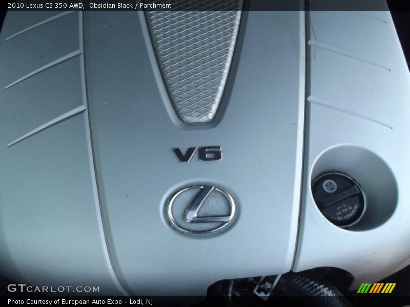 Obsidian Black / Parchment 2010 Lexus GS 350 AWD