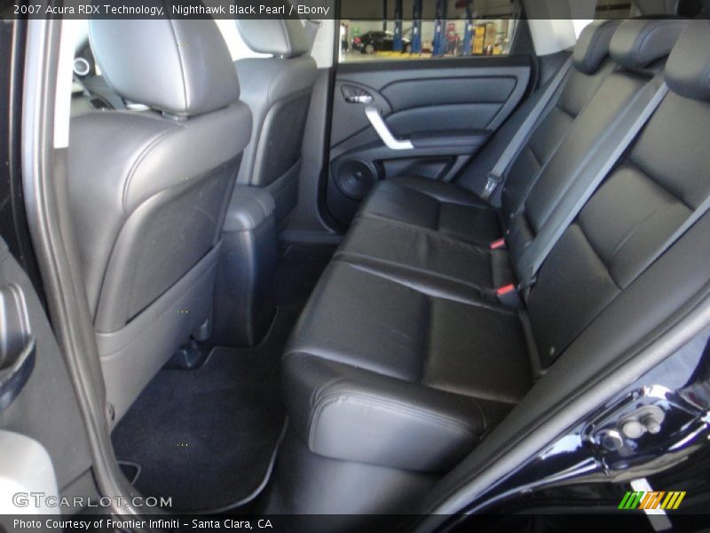 Nighthawk Black Pearl / Ebony 2007 Acura RDX Technology