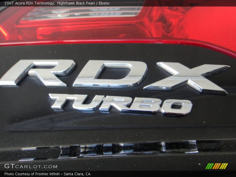 Nighthawk Black Pearl / Ebony 2007 Acura RDX Technology
