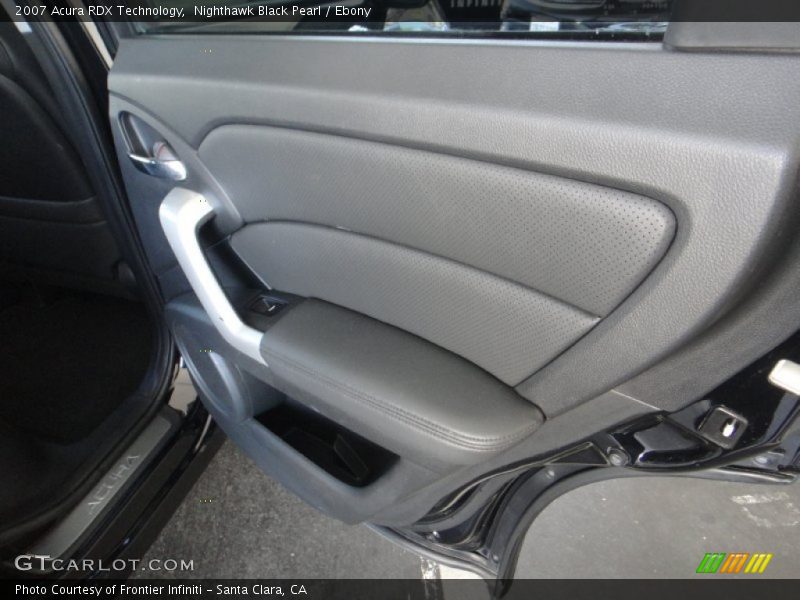 Nighthawk Black Pearl / Ebony 2007 Acura RDX Technology