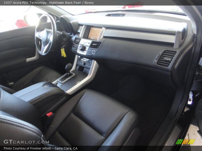 Nighthawk Black Pearl / Ebony 2007 Acura RDX Technology