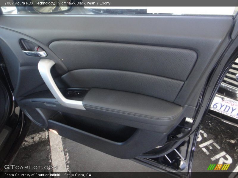 Nighthawk Black Pearl / Ebony 2007 Acura RDX Technology