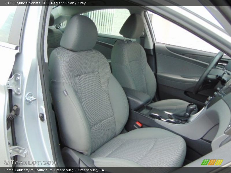 Radiant Silver / Gray 2012 Hyundai Sonata GLS