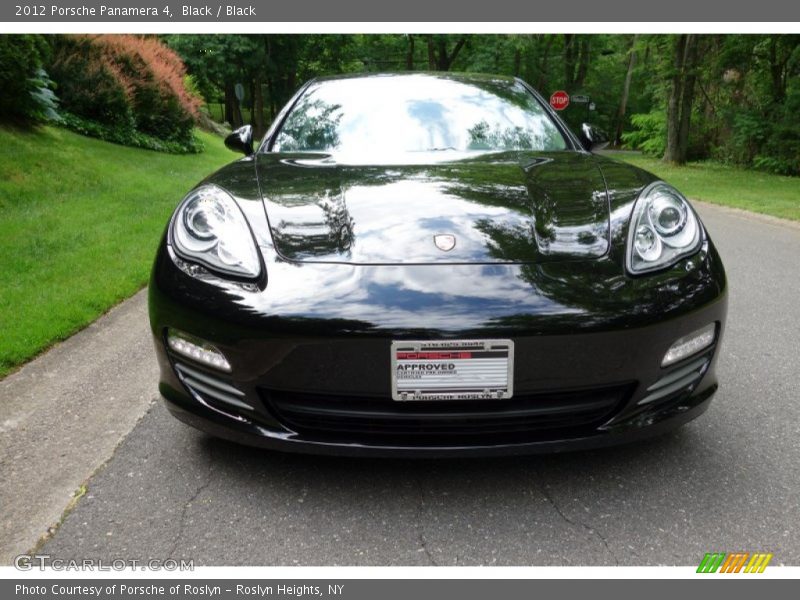 Black / Black 2012 Porsche Panamera 4