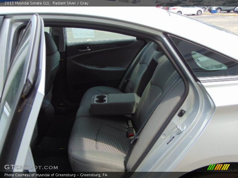 Radiant Silver / Gray 2012 Hyundai Sonata GLS