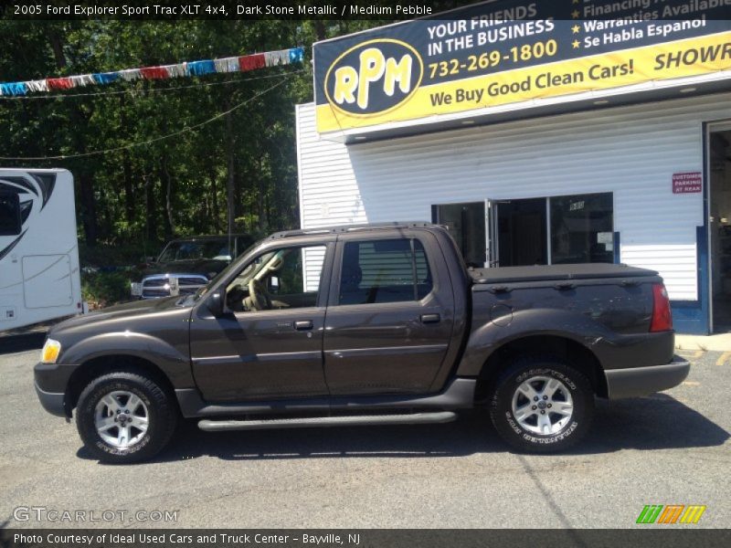 Dark Stone Metallic / Medium Pebble 2005 Ford Explorer Sport Trac XLT 4x4