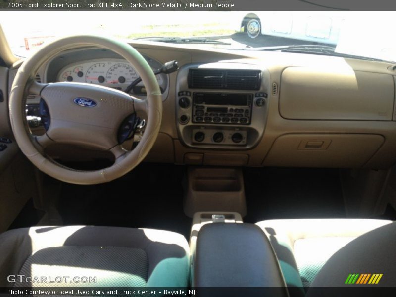 Dark Stone Metallic / Medium Pebble 2005 Ford Explorer Sport Trac XLT 4x4