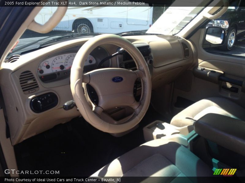 Dark Stone Metallic / Medium Pebble 2005 Ford Explorer Sport Trac XLT 4x4