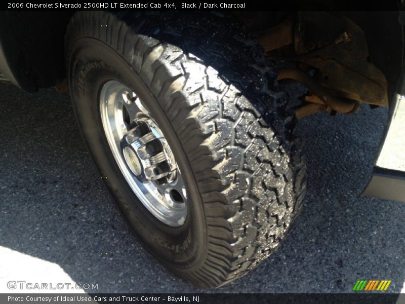 Black / Dark Charcoal 2006 Chevrolet Silverado 2500HD LT Extended Cab 4x4
