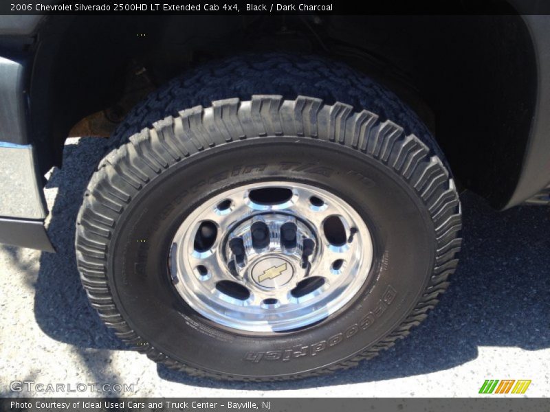 Black / Dark Charcoal 2006 Chevrolet Silverado 2500HD LT Extended Cab 4x4