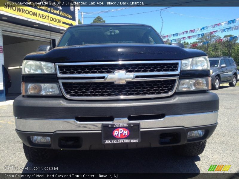 Black / Dark Charcoal 2006 Chevrolet Silverado 2500HD LT Extended Cab 4x4