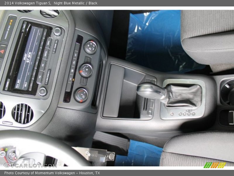 Night Blue Metallic / Black 2014 Volkswagen Tiguan S