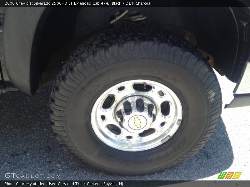 Black / Dark Charcoal 2006 Chevrolet Silverado 2500HD LT Extended Cab 4x4